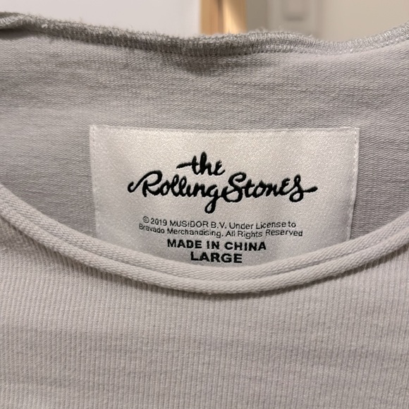 SMFK The Rolling Stones crop t-shirt - Picture 3 of 6